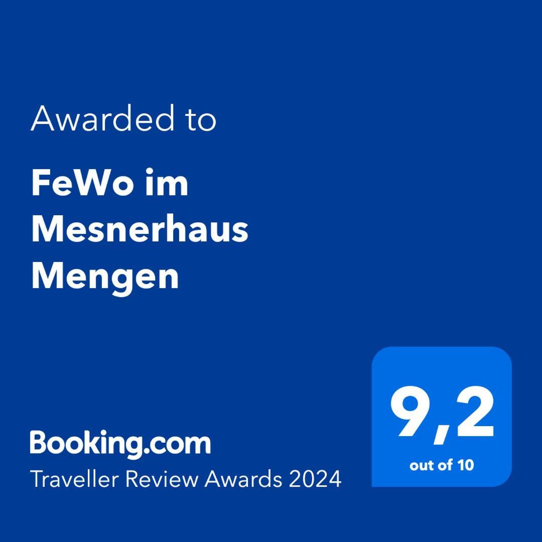 Fewo Im Mesnerhaus Mengen Kültér fotó